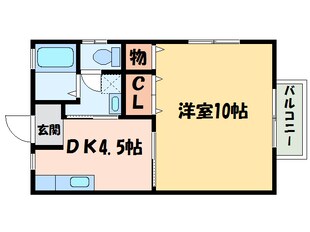 ディアス住吉Ⅱの物件間取画像